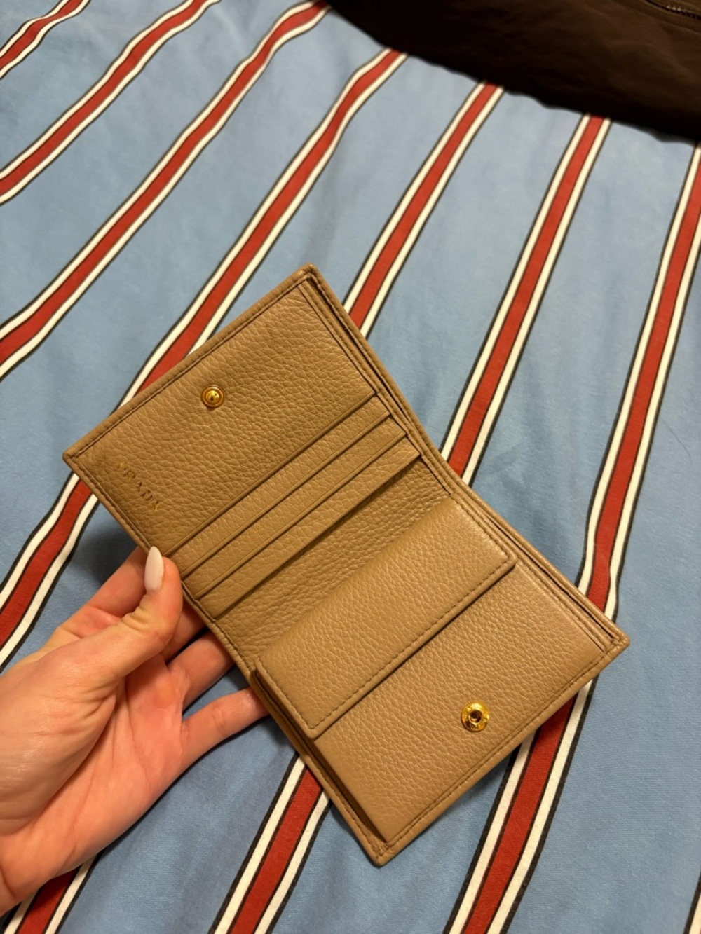 Prada Leather Bifold Wallet - Picture 3 of 6
